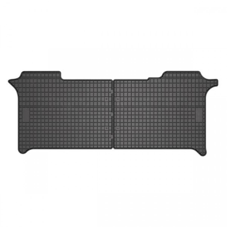 Covorase auto - Set covorase cauciuc 2 piese BASIC, negru, potrivit MAN TGE; VW CRAFTER, CRAFTER 30-35 04.06-, Van