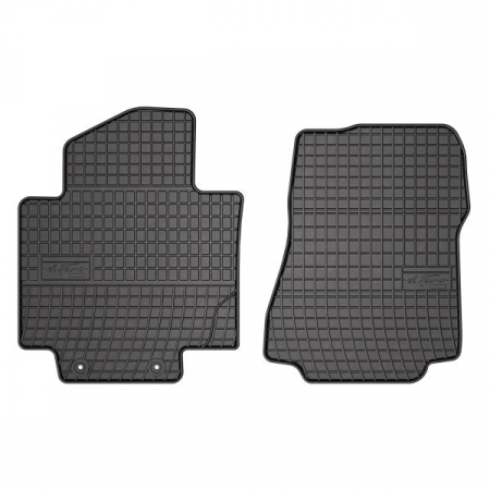 Covorase auto - Set covorase cauciuc 2 piese BASIC, negru, potrivit NISSAN NV200 02.10-, Van