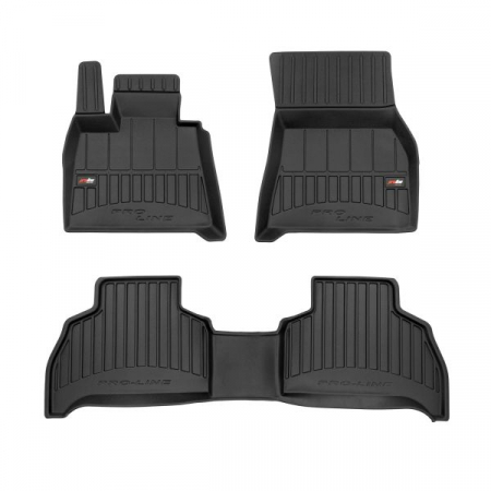 Covorase auto - Set covorase cauciuc 3 piese proLine 3D, fata/spate negru, potrivit BMW X5 (G05, F95) 08.18-, SUV