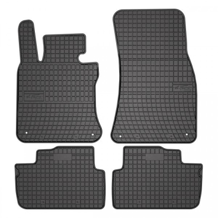 Set covorase cauciuc 4 piese BASIC, fata/spate negru, potrivit BMW 4 (F32, F82), 4 (F33, F83), 4 (G22, G82) 07.13- [0]