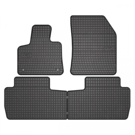 Set covorase cauciuc 4 piese BASIC, fata/spate negru, potrivit PEUGEOT 5008 II 12.16-, SUV [0]