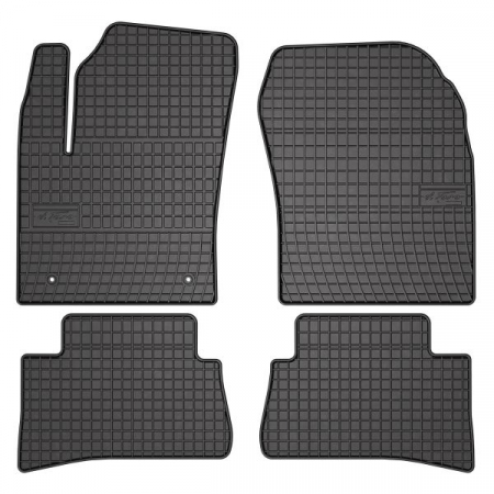 Accesorii auto - Set covorase cauciuc 4 piese BASIC, fata/spate negru, potrivit TOYOTA C-HR 10.16-, SUV