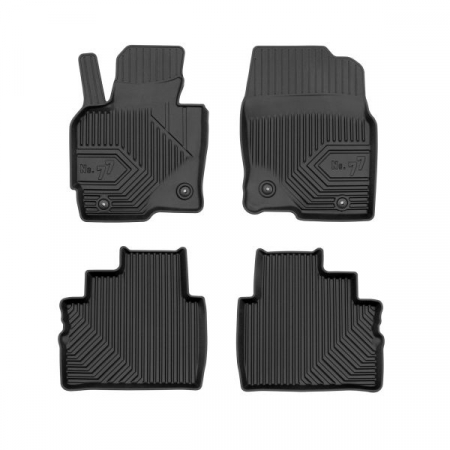 Set covorase cauciuc 4 piese No. 77, fata/spate negru, potrivit MAZDA CX-5 11.11-02.17 [0]