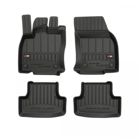 Set covorase cauciuc 4 piese proLine 3D, fata/spate negru, potrivit AUDI Q2 06.16-, SUV [0]
