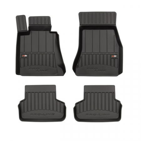 Set covorase cauciuc 4 piese proLine 3D, fata/spate negru, potrivit BMW 5 (G30, F90), 5 (G31) 09.16- / break [0]