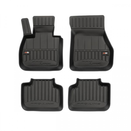 Set covorase cauciuc 4 piese proLine 3D, fata/spate negru, potrivit BMW X1 (F48), X2 (F39) 11.14-, SUV [0]