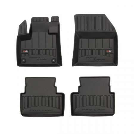 Set covorase cauciuc 4 piese proLine 3D, fata/spate negru, potrivit CITROEN C5 AIRCROSS 11.18-, Crossover [0]