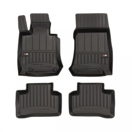 Covorase auto - Set covorase cauciuc 4 piese proLine 3D, fata/spate negru, potrivit MERCEDES GLC (C253), GLC (X253) 06.15-, SUV