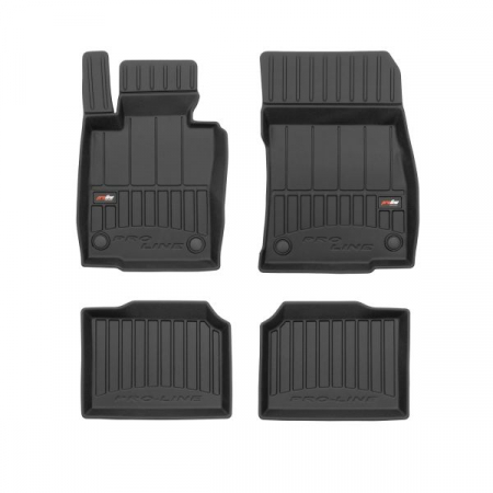 Covorase auto - Set covorase cauciuc 4 piese proLine 3D, fata/spate negru, potrivit MINI COUNTRYMAN (R60) 08.10-10.16, Crossover