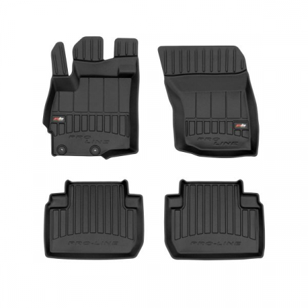 Set covorase cauciuc 4 piese proLine 3D, fata/spate negru, potrivit MITSUBISHI OUTLANDER III 08.12-, SUV [0]