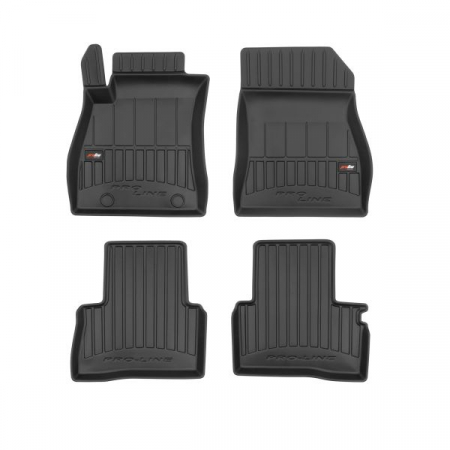 Covorase auto - Set covorase cauciuc 4 piese proLine 3D, fata/spate negru, potrivit NISSAN JUKE 06.10-, Crossover