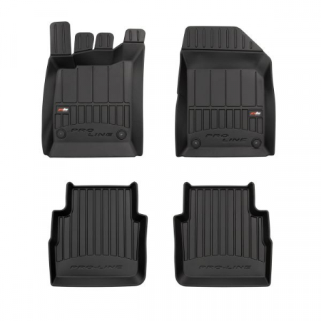 Accesorii auto - Set covorase cauciuc 4 piese proLine 3D, fata/spate negru, potrivit OPEL VECTRA C 10.03-01.09, break