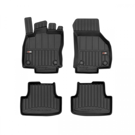 Set covorase cauciuc 4 piese proLine 3D, fata/spate negru, potrivit VW GOLF VIII 07.19-, Hatchback / break, (3d / 5d / Hybrid / Plug-in) [0]