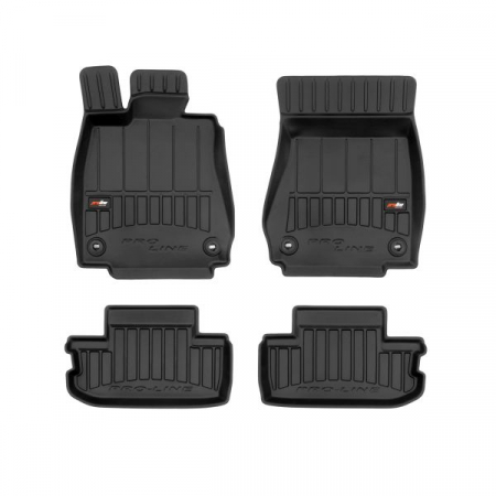 Set covorase cauciuc 4 piese proLine 3D, negru, potrivit LEXUS RC 08.14- [0]