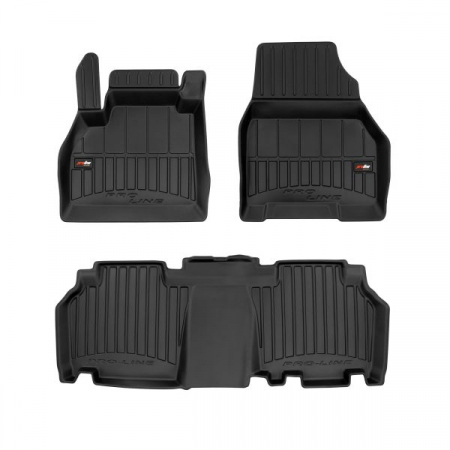 Covorase auto - Set covorase cauciuc proLine 3D, negru, potrivit MERCEDES CITAN/MINIVAN (W415) 11.12-08.21