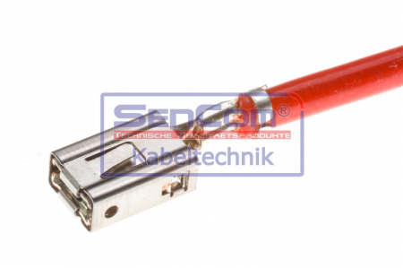 Electrica - Set cu 10 fire (sectiune transversala: 2,5mm, lungime: 0,3m, AMP Tyco MCP 4,80/AMP Tyco MCP 6,30)