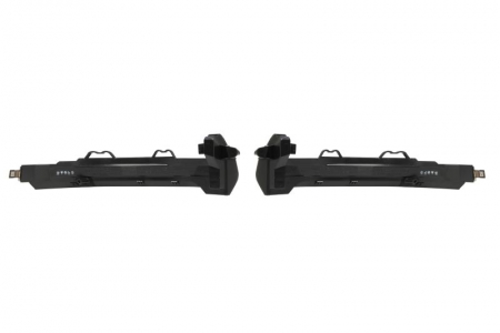 Set de lampi indicatoare Dreapta/Stanga (galben, LED, dinamic; set; Versiunea NEGRU) potrivit AUDI A4 ALLROAD B9, A4 B9, A5 1.4-3.0DH 05.15- 08.12- [1]