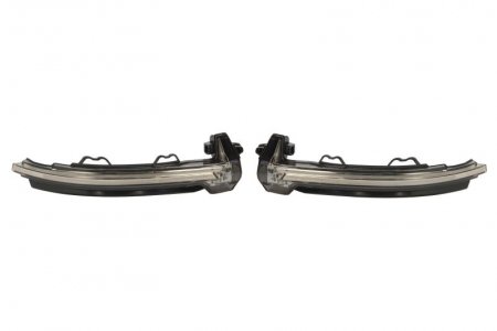 Semnalizator - Set de lampi indicatoare Dreapta/Stanga (galben, LED, dinamic; set; Versiunea NEGRU) potrivit AUDI A4 ALLROAD B9, A4 B9, A5 1.4-3.0DH 05.15- 08.12-