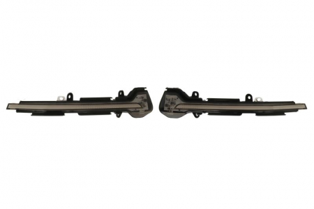 Semnalizator - Set de lampi indicatoare Dreapta/Stanga (galben, LED, dinamic; set; Versiunea NEGRU) potrivit SEAT ARONA, IBIZA IV, IBIZA IV SC, IBIZA IV ST, IBIZA V, LEON, LEON SC 1.0-2.0D 03.08- 08.12-