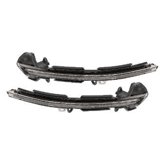 Set de lampi indicatoare Dreapta/Stanga (galben, LED, dinamic; set; Versiunea NEGRU) potrivit SEAT ARONA, IBIZA IV, IBIZA IV SC, IBIZA IV ST, IBIZA V, LEON, LEON SC 1.0-2.0D 03.08- 08.12- [2]