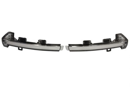 Semnalizator - Set de lampi indicatoare Dreapta/Stanga (galben, LED, dinamic; set; Versiunea WHITE) potrivit VW ARTEON, ARTEON SHOOTING BRAKE, GOLF VIII, PASSAT ALLTRACK B8, PASSAT B8 1.4-2.0D 08.14- 08.14-