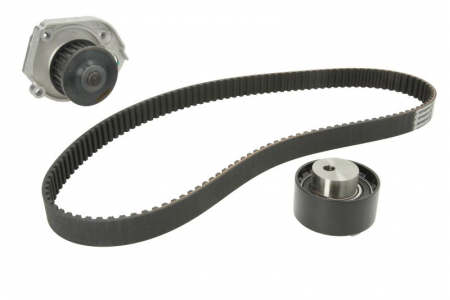 Distributie - Set distributie cu pompa apa ABARTH 124 SPIDER, 500 / 595 / 695, 500C / 595C / 695C, GRANDE PUNTO, PUNTO, PUNTO EVO; ALFA ROMEO GIULIETTA, MITO; CHRYSLER DELTA; FIAT 500 1.2-1.4LPG dupa 1997
