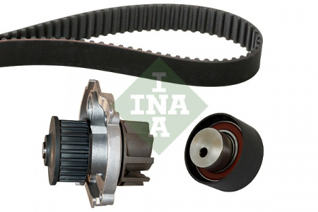 Distributie - Set distributie cu pompa apa ABARTH 500 / 595 / 695, 500C / 595C / 695C, GRANDE PUNTO, PUNTO, PUNTO EVO; ALFA ROMEO GIULIETTA, MITO; CHRYSLER DELTA; DODGE DART; FIAT 500 1.2-1.4LPG dupa 1997
