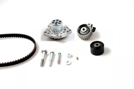 Distributie - Set distributie cu pompa apa ALFA ROMEO 147, 156, 159, BRERA, GIULIETTA, GT, SPIDER; CADILLAC BLS; CHEVROLET MALIBU; CHRYSLER DELTA; FIAT 500X, BRAVO II, CROMA, DOBLO 1.6D/1.9D/2.0D dupa 2002