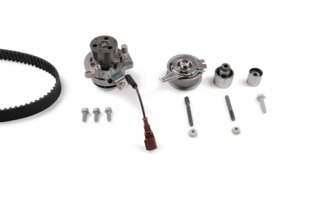 Distributie - Set distributie cu pompa apa AUDI A1, A3, A4, A4 ALLROAD, A5, A6, Q2, Q3, Q5, TT; SEAT ALHAMBRA, ARONA, ATECA, IBIZA V, LEON, LEON SC, LEON ST, TARRACO, TOLEDO IV 1.6D/2.0D dupa 2007