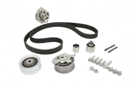 Distributie - Set distributie cu pompa apa AUDI A1, A3, A4, A4 ALLROAD, A5, A6, Q3, Q5, TT; SEAT ALHAMBRA, ALTEA, ALTEA XL, IBIZA IV, IBIZA IV ST, TOLEDO IV; SKODA FABIA II 1.2D/1.6D/2.0D dupa 2007