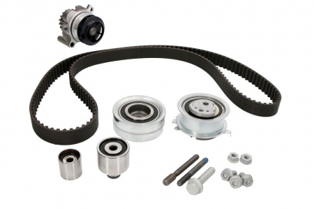 Distributie - Set distributie cu pompa apa AUDI A3, A4, A4 ALLROAD, A5, A6, Q3, Q5, TT; SEAT ALHAMBRA, ALTEA, ALTEA XL, IBIZA V, IBIZA V ST, LEON, TOLEDO IV; SKODA FABIA 1.2D/1.6D/2.0D dupa 2004