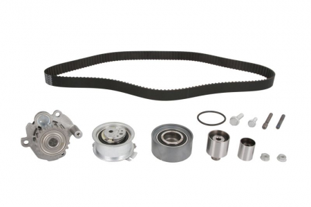 Distributie - Set distributie cu pompa apa AUDI A3, A4, A4 ALLROAD, A5, Q5, TT; SEAT ALTEA, ALTEA XL, EXEO, EXEO ST, LEON, TOLEDO III; SKODA OCTAVIA II, SUPERB II, YETI; VW EOS, GOLF PLUS 2.0D dupa 2003
