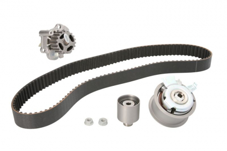 Distributie - Set distributie cu pompa apa AUDI A3, A4, A6; FORD GALAXY; SEAT ALHAMBRA, ALTEA, ALTEA XL, IBIZA III, LEON, TOLEDO II, TOLEDO III; SKODA OCTAVIA I, OCTAVIA II, SUPERB I 1.9D/2.0D 