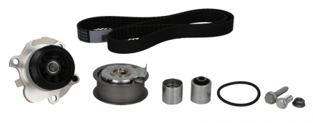 Distributie - Set distributie cu pompa apa AUDI A3, A4, A6, TT; SEAT ALTEA, ALTEA XL, EXEO, EXEO ST, LEON, TOLEDO III; VW EOS, GOLF V, GOLF VI, JETTA III, PASSAT 2.0 intre 2004-2015