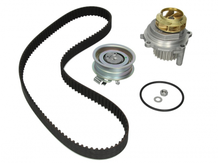 Distributie - Set distributie cu pompa apa AUDI A3, A4; SEAT ALTEA, ALTEA XL, CORDOBA, EXEO, EXEO ST, LEON, TOLEDO II, TOLEDO III; SKODA OCTAVIA I, OCTAVIA II; VW BORA 1.6/1.6ALK/1.6LPG 