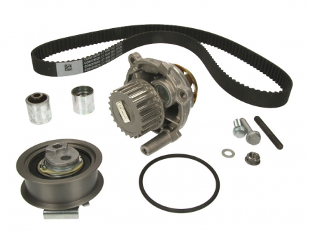 Distributie - Set distributie cu pompa apa AUDI A3, A4; SEAT ALTEA, ALTEA XL, LEON, TOLEDO III; SKODA OCTAVIA II; VW EOS, GOLF PLUS, GOLF V, JETTA III, PASSAT, TOURAN 2.0 intre 2002-2010