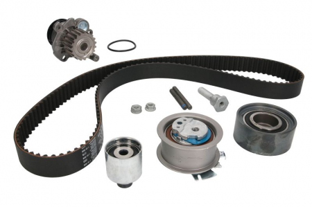 Distributie - Set distributie cu pompa apa AUDI A3; SEAT ALTEA, ALTEA XL, LEON, TOLEDO III; SKODA OCTAVIA II, SUPERB II; VW GOLF PLUS, GOLF V, JETTA III, PASSAT, TOURAN 2.0D dupa 2003