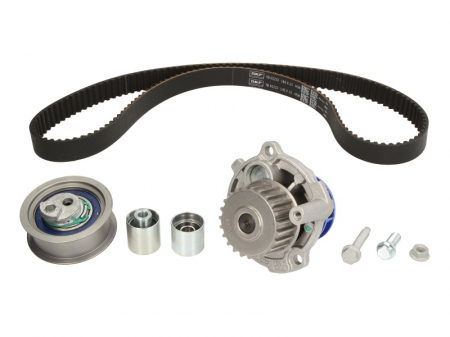 Distributie - Set distributie cu pompa apa AUDI A3; SEAT ALTEA, ALTEA XL, LEON, TOLEDO III; SKODA OCTAVIA II; VW EOS, GOLF PLUS, GOLF V, JETTA III, PASSAT, TOURAN 2.0 intre 2003-2010
