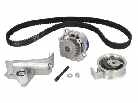 Distributie - Set distributie cu pompa apa AUDI A4, A6; VW PASSAT 2.0 intre 2000-2008
