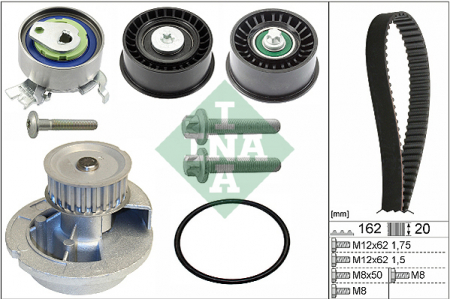 Distributie - Set distributie cu pompa apa CHEVROLET ASTRA, MERIVA; OPEL ASTRA G, ASTRA H, ASTRA H GTC, CORSA C, MERIVA A, SIGNUM, TIGRA, VECTRA C, VECTRA C GTS, ZAFIRA A; SAAB 9-3 1.8 intre 1988-2015