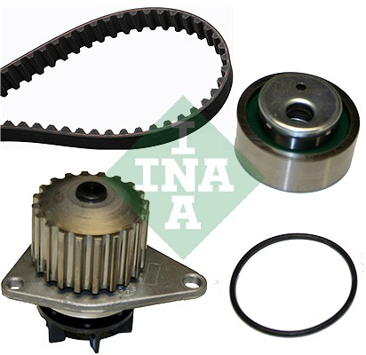 Distributie - Set distributie cu pompa apa CITROEN AX, BERLINGO, BX, C15, SAXO, ZX; PEUGEOT 106 I, 106 II, 205, 205 I, 205 II, 206, 206+, 206 SW, 306, 309, 309 I, 309 II, PARTNER 1.0/1.1/1.3 