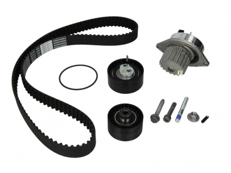 Distributie - Set distributie cu pompa apa CITROEN BERLINGO, C2, C3 I, C3 III, C3 PLURIEL, C4, C4 I, C-ELYSEE, XSARA, XSARA PICASSO; PEUGEOT 1007, 206, 206 CC, 206 SW, 207, 301, 307 1.6/1.6ALK dupa 2000