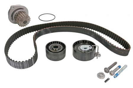 Distributie - Set distributie cu pompa apa CITROEN BERLINGO, C2, C3 I, C3 PLURIEL, C4, C4 I, C-ELYSEE, XSARA, XSARA PICASSO; PEUGEOT 1007, 206, 206 CC, 206 SW, 207, 301, 307, 307 CC 1.1-1.6LPG dupa 2000