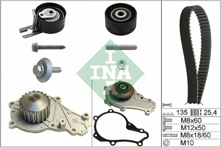 Distributie - Set distributie cu pompa apa CITROEN C3 I; SUZUKI LIANA 1.4D dupa 2002