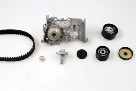 Distributie - Set distributie cu pompa apa DACIA DUSTER, LOGAN, LOGAN EXPRESS, LOGAN MCV, SANDERO; NISSAN KUBISTAR; RENAULT CLIO, CLIO II, CLIO III, KANGOO, KANGOO BE BOP 1.4-1.6LPG dupa 1997