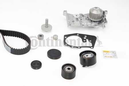 Distributie - Set distributie cu pompa apa DACIA DUSTER, LOGAN, LOGAN II, LOGAN MCV, SANDERO; NISSAN KUBISTAR; RENAULT CLIO, CLIO II, CLIO III, KANGOO, KANGOO BE BOP, KANGOO EXPRESS 1.4-1.6LPG dupa 1997