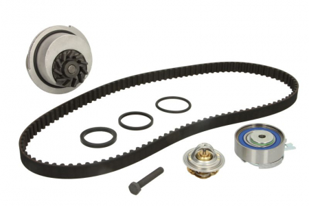 Distributie - Set distributie cu pompa apa DAEWOO CIELO, CIELO LOAD RUNNER, NEXIA; OPEL ASTRA F, ASTRA F CLASSIC, ASTRA G, COMBO, CORSA A, CORSA A TR, CORSA B, KADETT E 1.2-1.6 intre 1986-2005