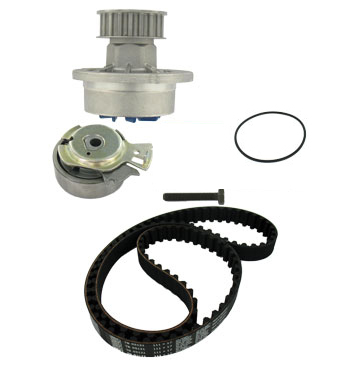 Distributie - Set distributie cu pompa apa DAEWOO ESPERO; FSO LANOS; OPEL ASTRA F, ASTRA F CLASSIC, ASTRA G, COMBO, CORSA A, CORSA A TR, CORSA B, KADETT E, KADETT E COMBO, VECTRA A 1.2-1.6 09.86-10.08