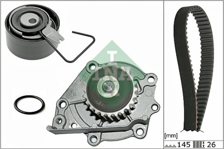 Distributie - Set distributie cu pompa apa LAND ROVER FREELANDER; MG MG TF, MG ZR, MG ZS, MG ZT, MG ZT- T, MGF; ROVER 200, 25, 400, 45, 75, STREETWISE 1.1-1.8 intre 1995-2009