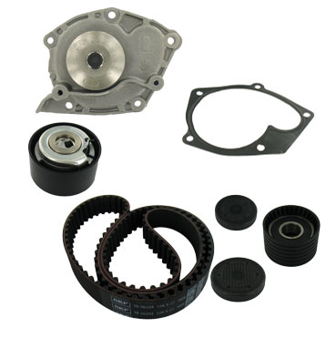 Distributie - Set distributie cu pompa apa RENAULT AVANTIME, CLIO III, ESPACE IV, GRAND SCENIC II, LAGUNA, LAGUNA II, LAGUNA III, MEGANE CC, MEGANE II, MEGANE III, SCENIC II, VEL SATIS 1.8/2.0 dupa 2001
